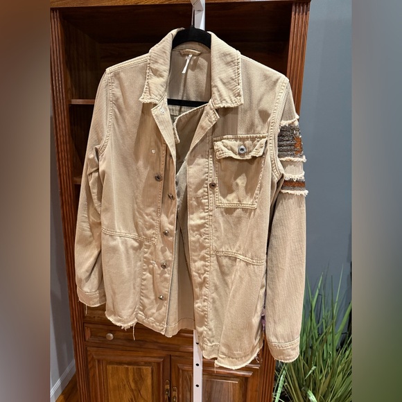 Free People military jacket - Picture 1 of 3